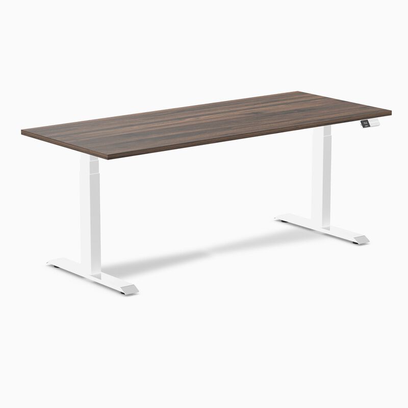 Desky Dual Laminate Sit Stand Desk image number 0