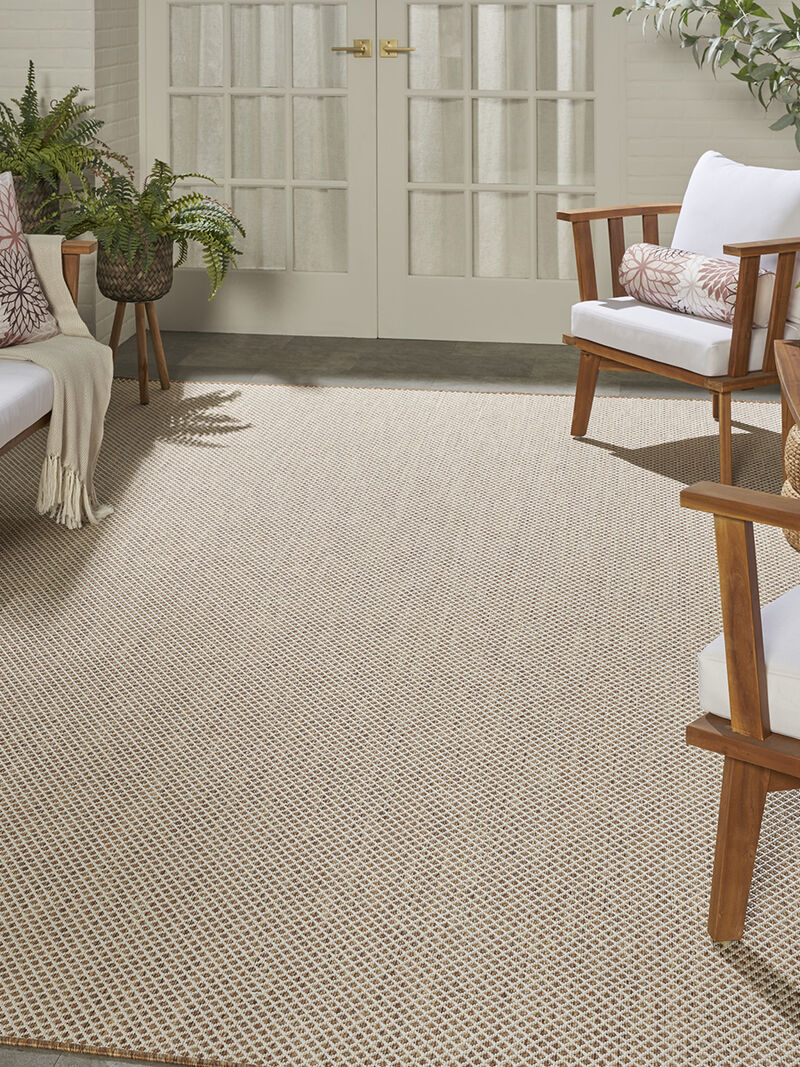 Courtyard COU01 Jute/Ivory 9' x 12' Rug