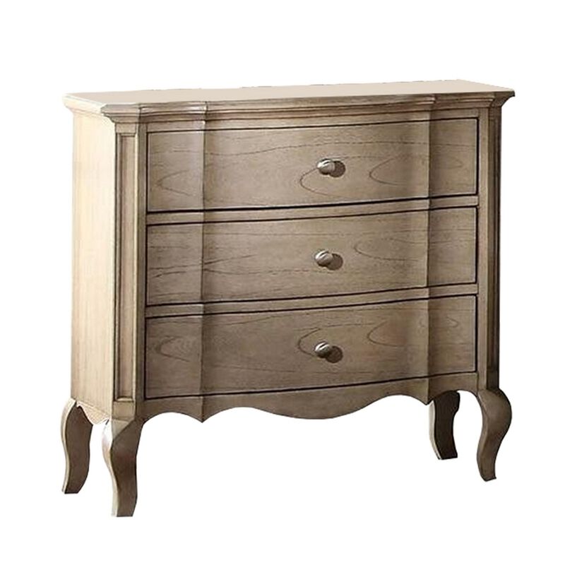Queen Size Bedroom Set, Brown Finish, Storage Bed with Drawers, 3-Piece Set with Bed and Two Nightstands image number 5