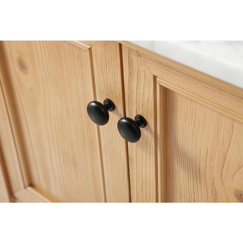 Elegant Kitchen and Bath 60 inch double bathroom vanity in natural wood