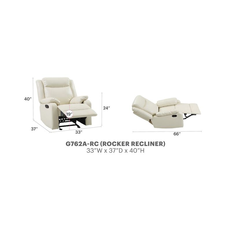 Glory Furniture Ward Rocker Recliner