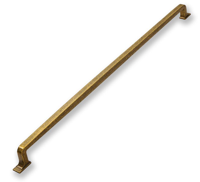 khtumeware | Appliance Handle Pull | Vintage Antique Brass | 18 in (457 mm) Center-to-Center Drawer Pull | 1 Pack| Kitchen and B