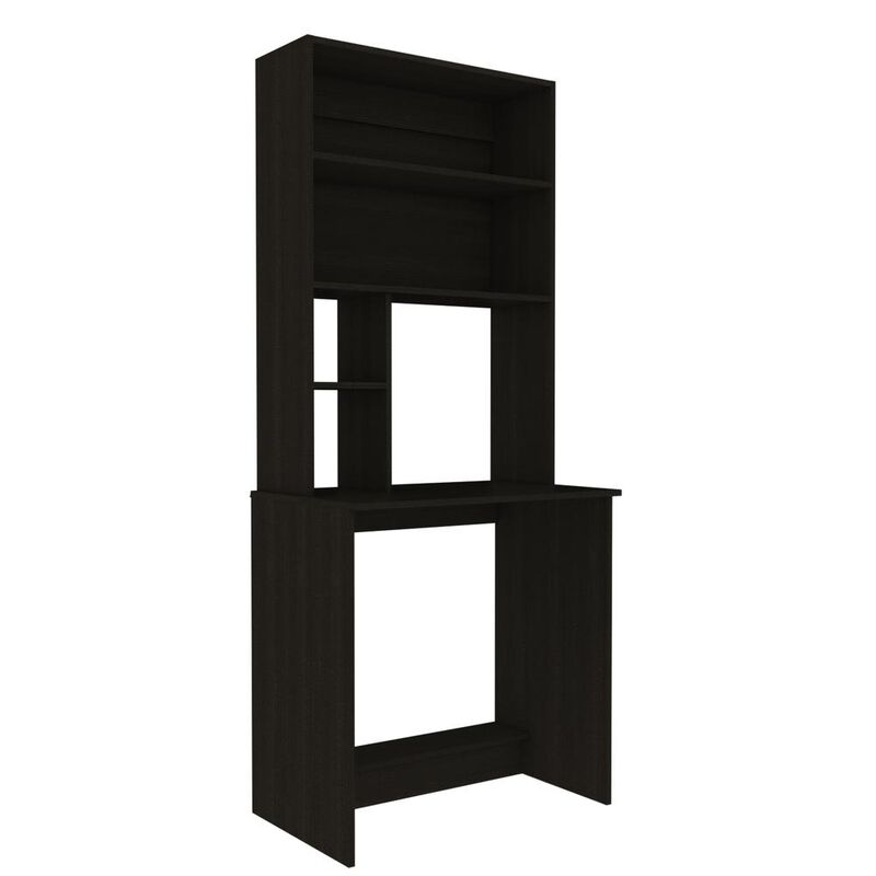 Xalo Computer Hutch Desk In Black
