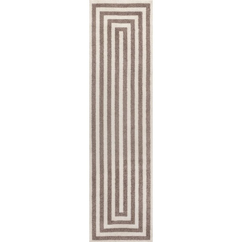 Bandol Modern Classic Mitre Stripe Area Rug