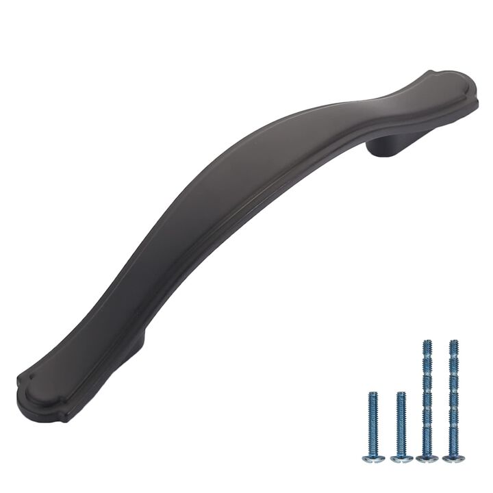 AOOTOCH 10 Pack Matte Black Kitchen Cabinet Handles Cabinet Pulls 3 inch Hole Center Cabinet Hardware Drawer Handles for Cabinet