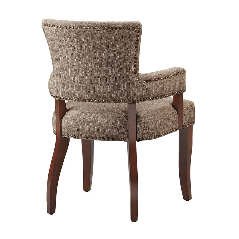 Gracie Mills Rafael Set of 2 Button Tufted Dining Chairs