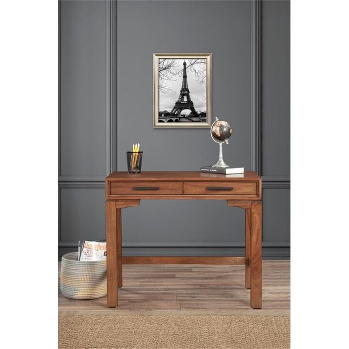 Origins by Alpine Nova Mini Desk, Honey Maple