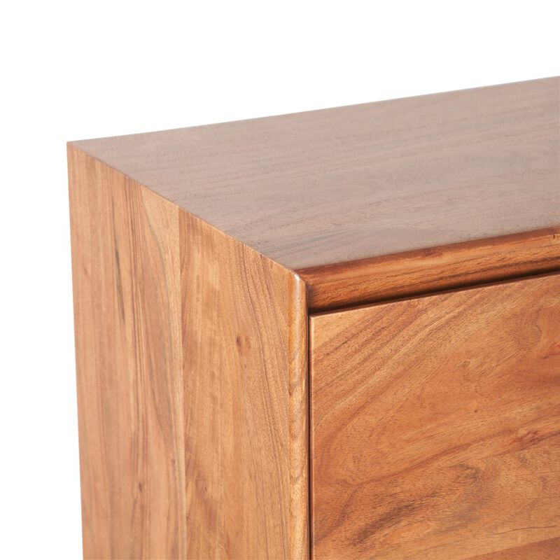 World Interiors Stavanger Sideboard in Cinnamon Brown Finish