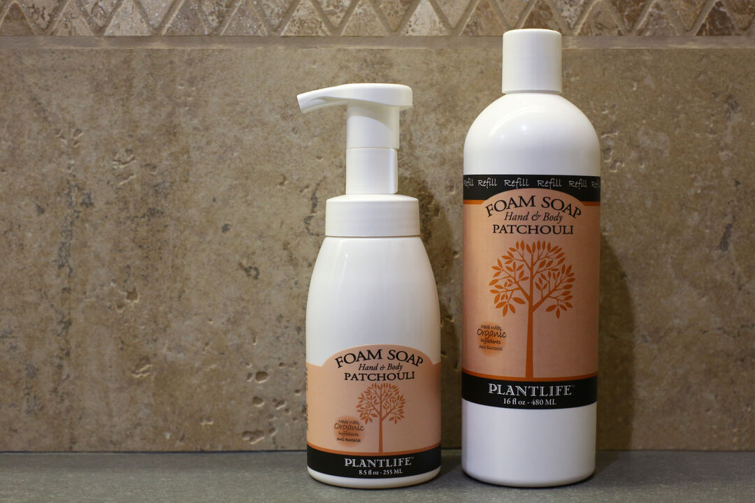 Plantlife Foam Soap Pump - Patchouli
