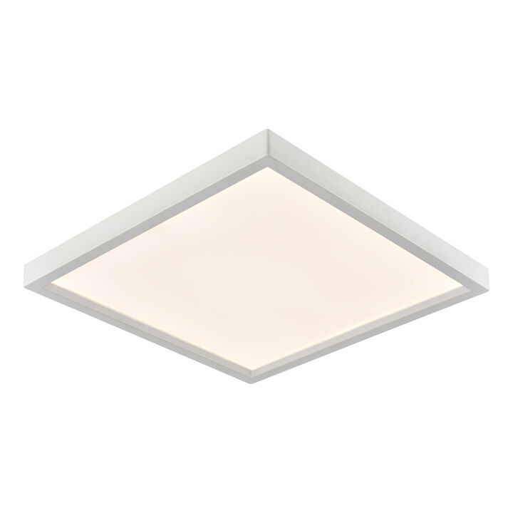 Ceiling Essentials 9.5'' Wide 1-Light White Flush Mount