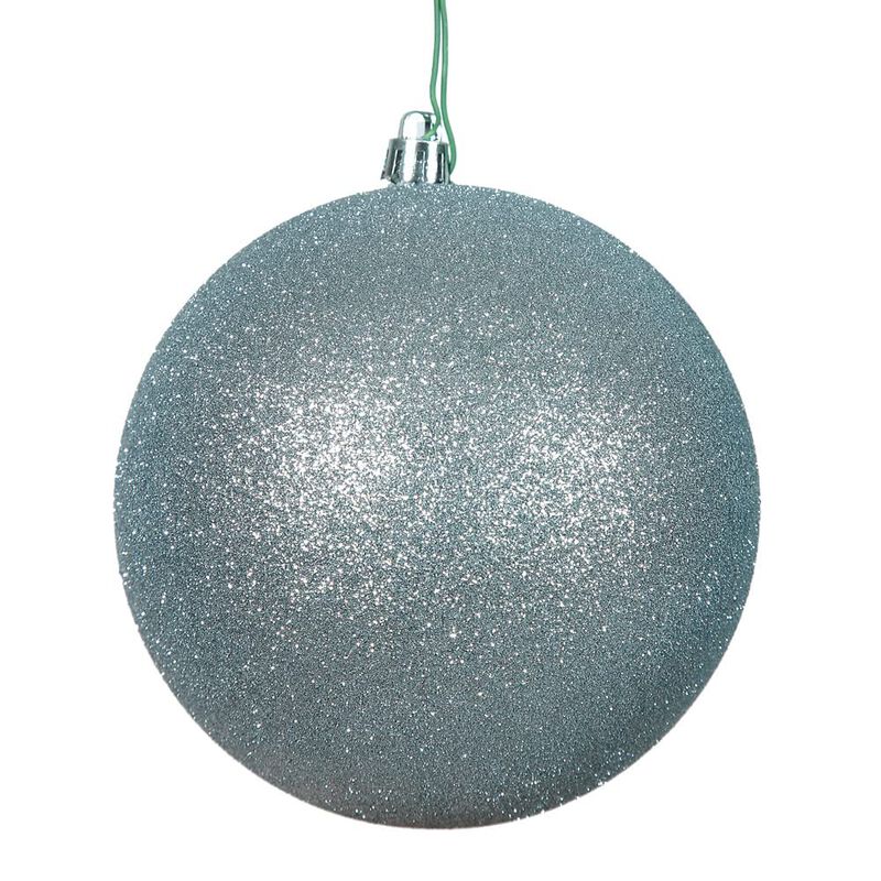 Vickerman 2.4" Silver Glitter Ball Ornament, 24 per Bag image number 0