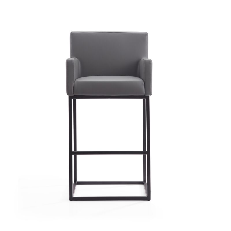 Ambassador Gray Bar Stool