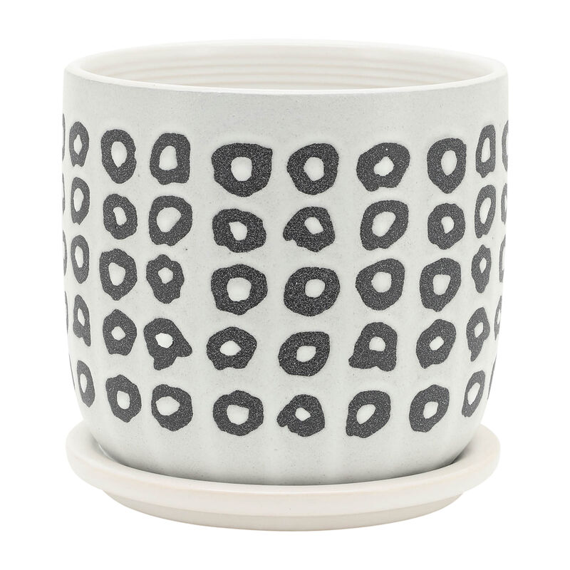 S/2 5/6" Aztec Planter image number 4