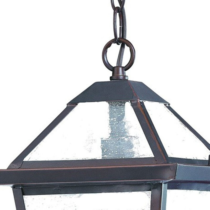 Classic Hanging Lantern Light Fixture for Indoor or Outdoor Spaces