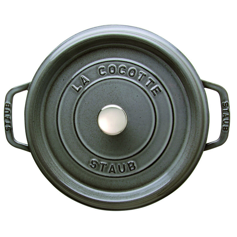 Staub Cast Iron 4-qt Round Cocotte