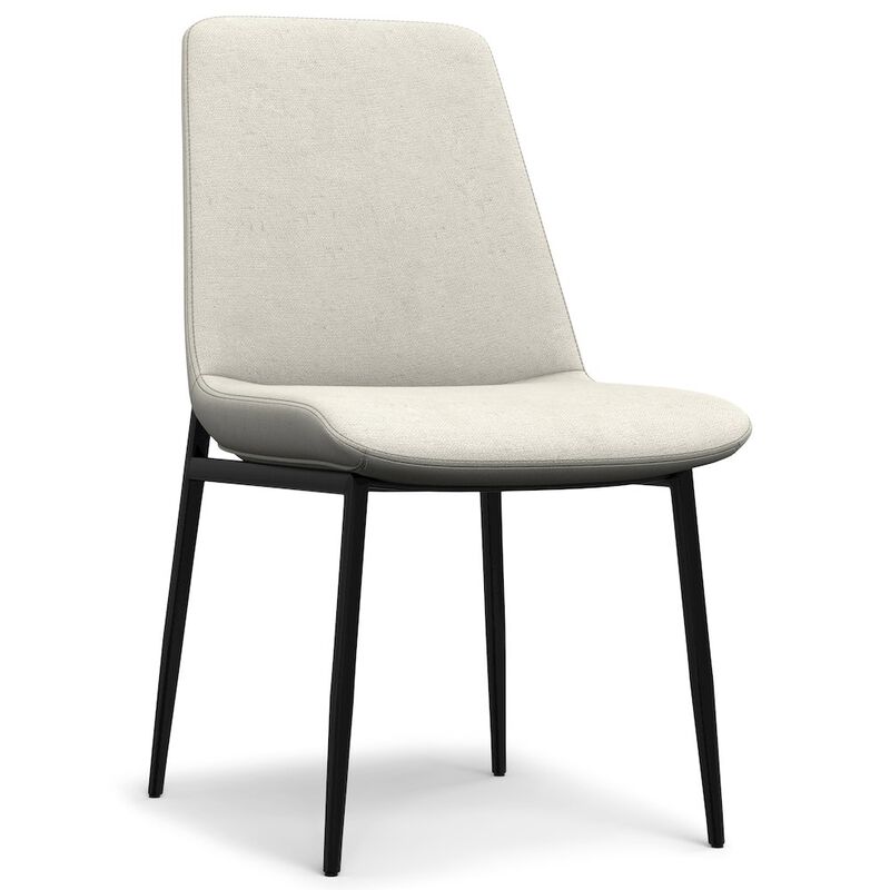 Simpli Home Savannah Dining Chair ( Set Of 2 ) In Natural Linen Look Fabric