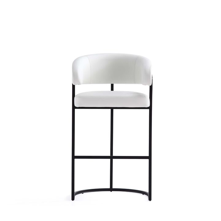 Augusta White Bar Stool