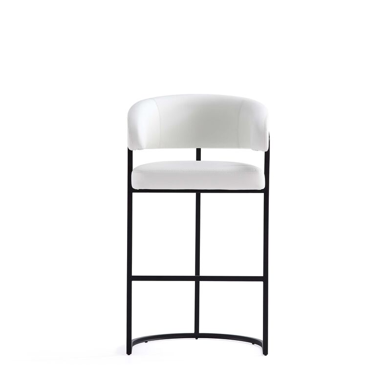 Augusta White Bar Stool