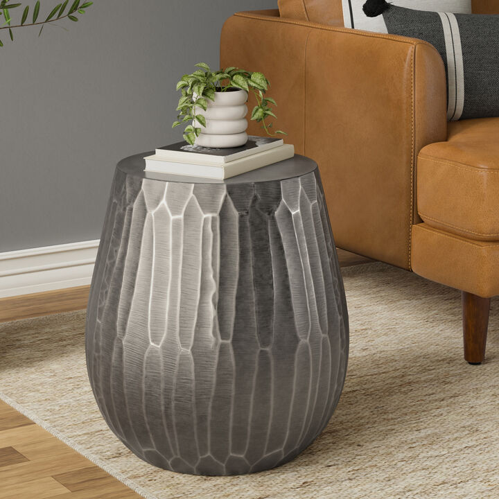 Nellie Cast Aluminum Side Table