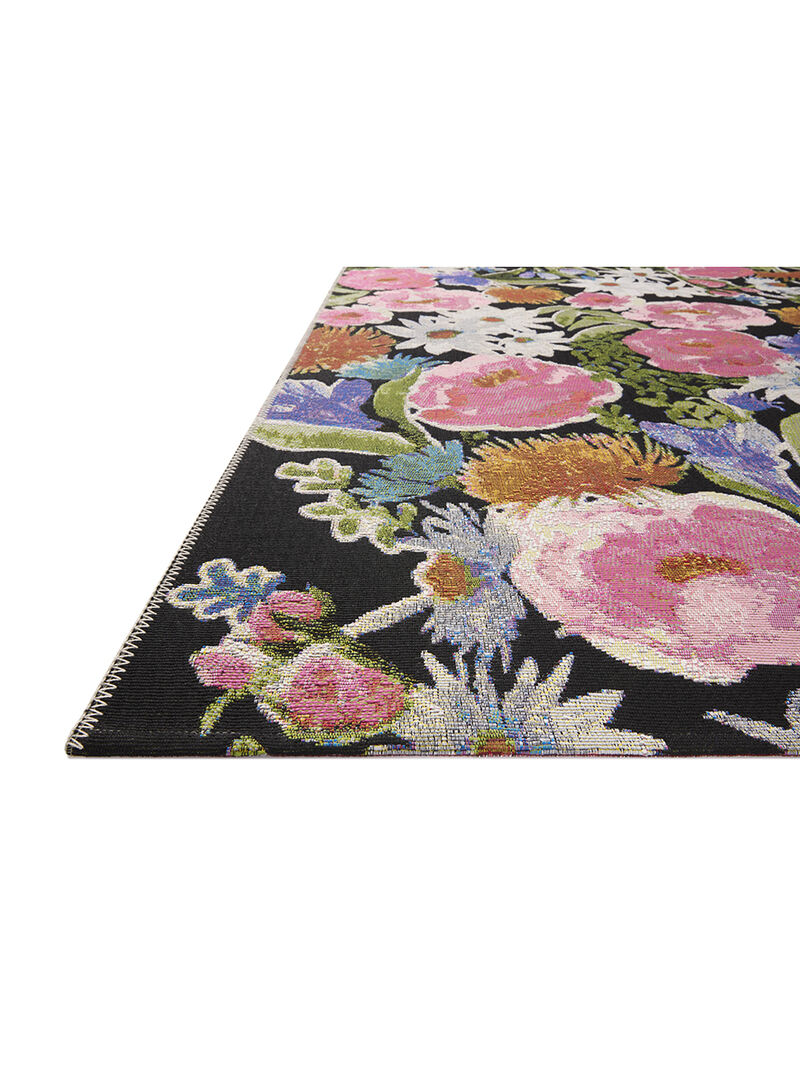 Botanical BOT01 Black/Multi 6'7" x 9'4" Rug