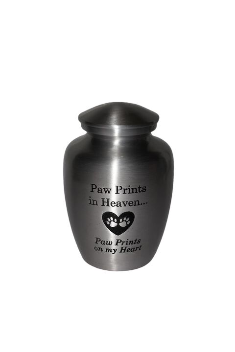 Paw Prints Pet Memorial Urn