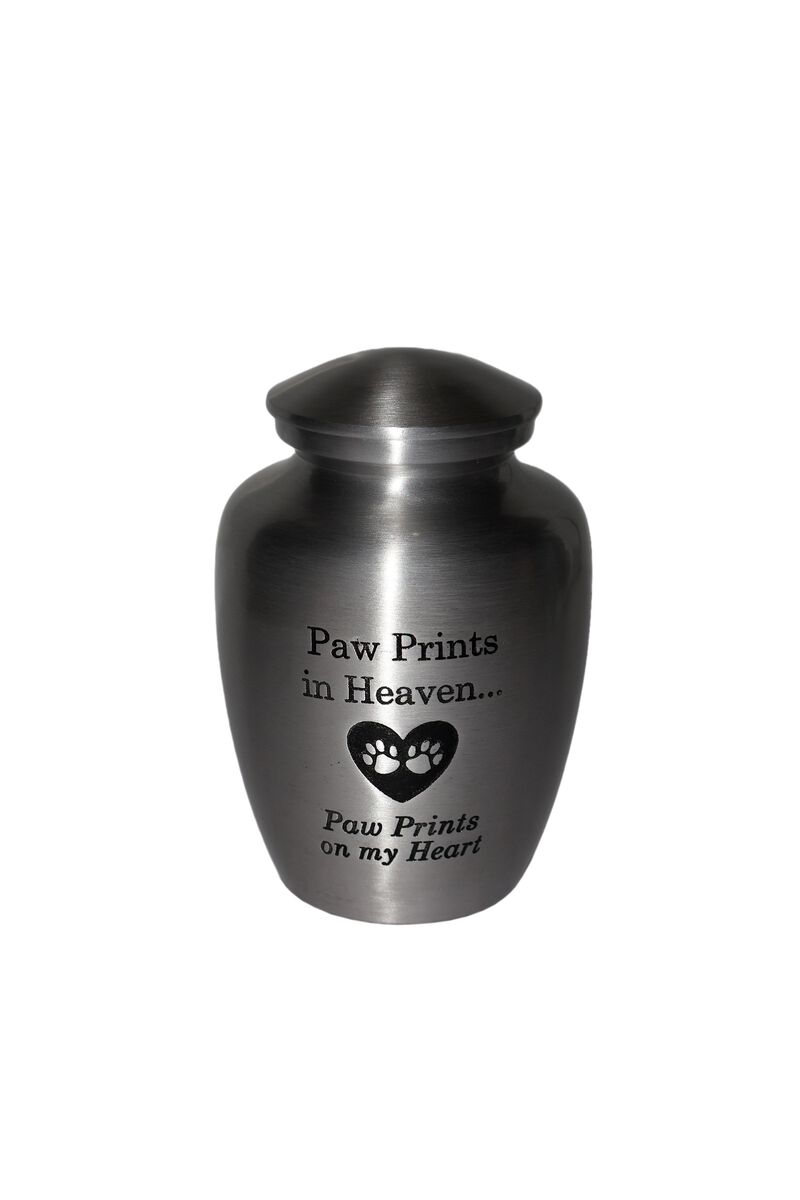 Paw Prints Pet Memorial Urn image number 0