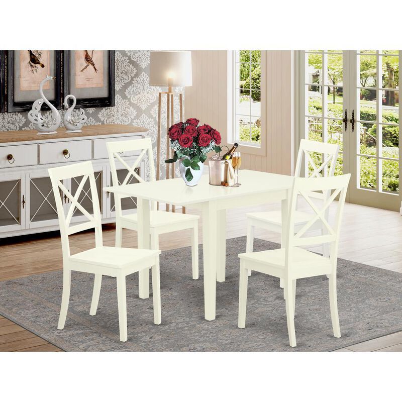 Dining Room Set Linen White