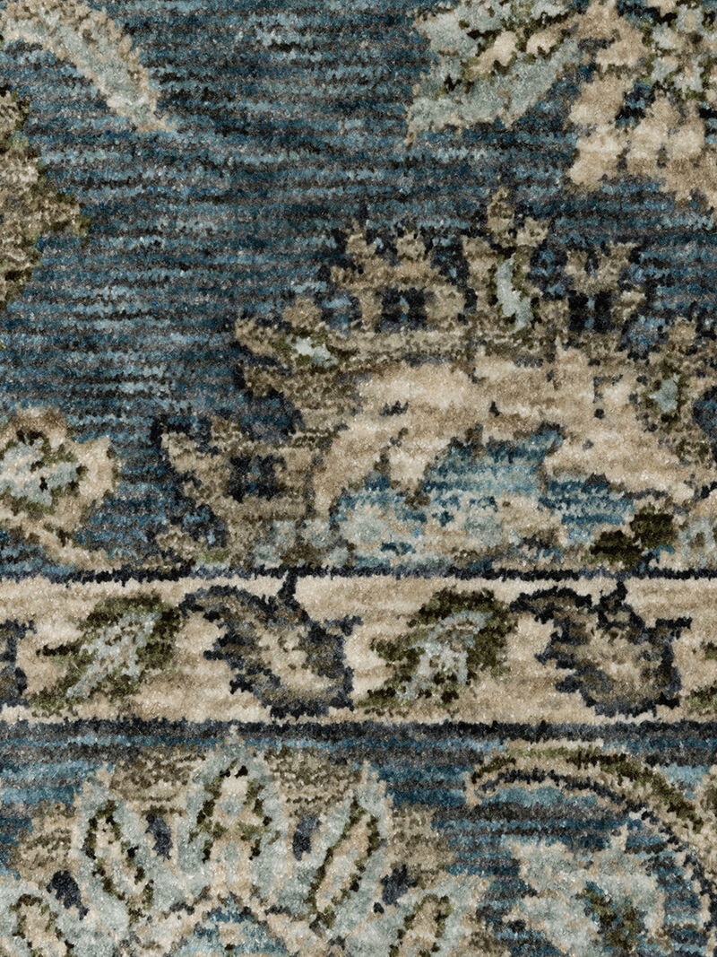 Aberdeen 3'3" x 5' Blue Rug
