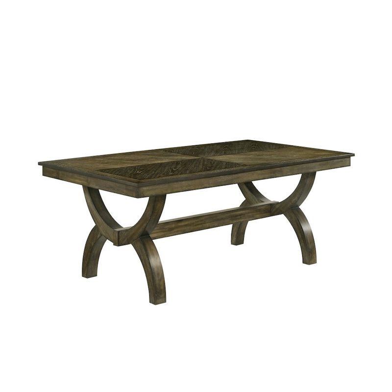 Best Quality Furniture Wood dining table in antique brown
