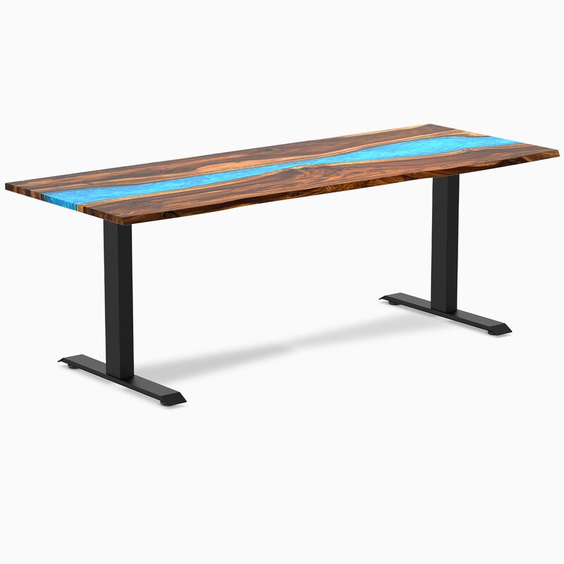 Desky Resin Hardwood Office Desk image number 0