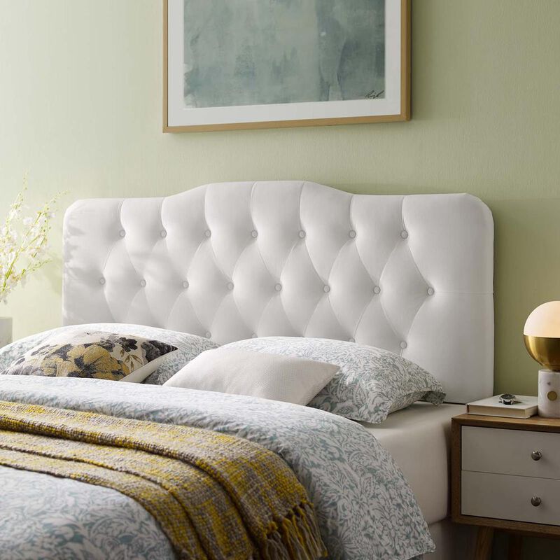 Annabel King Diamond Tufted Performance Velvet Headboard image number 7