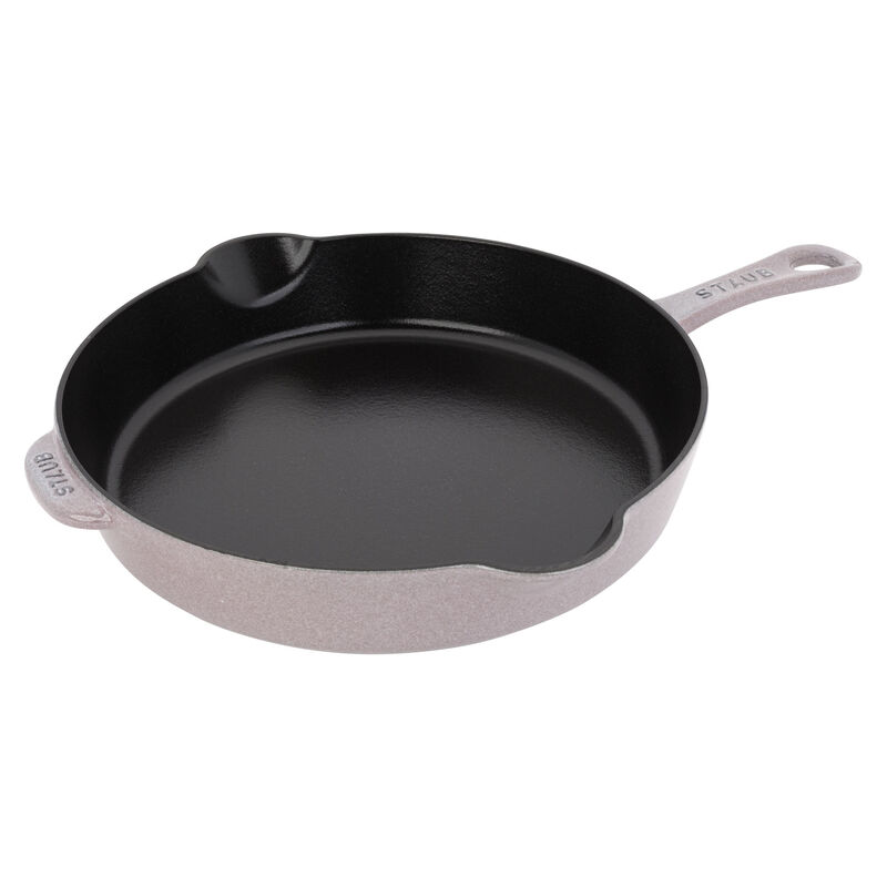 STAUB Cast Iron 11-inch Traditional Deep Skillet - Lilac