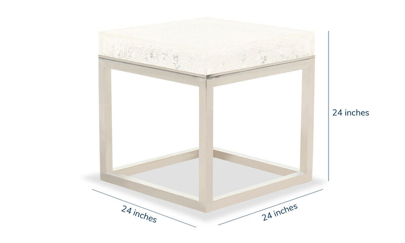 Interiors Arctic End Table