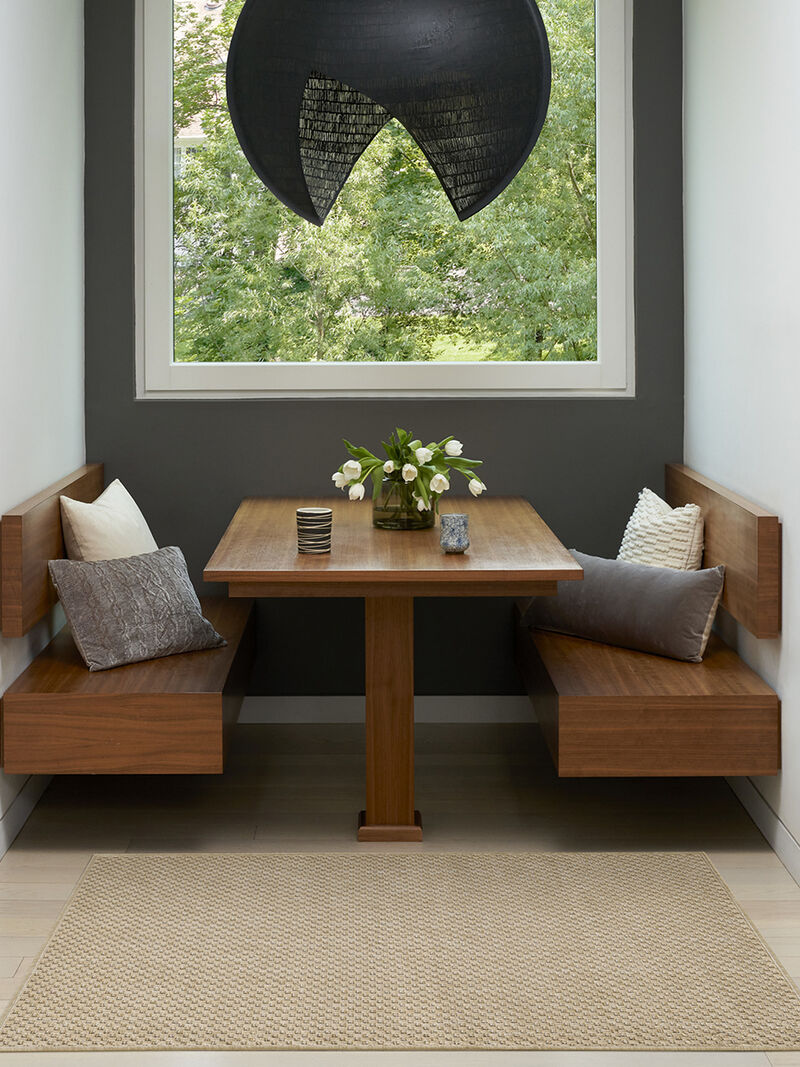 Tulum TLM03 Taupe 2'2" x 10' Rug image number 7