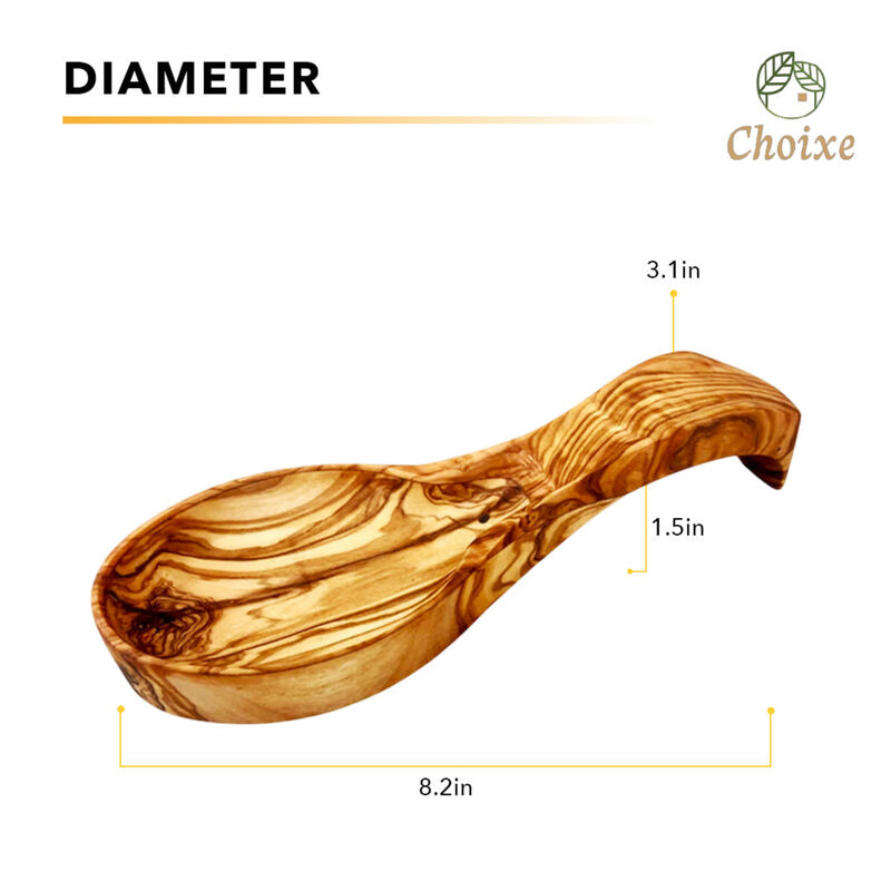 Olive Wood Spoon Rest image number 5
