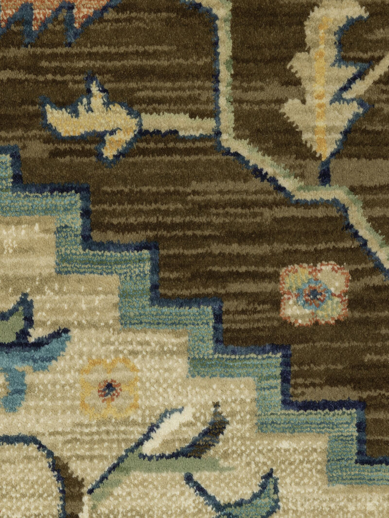 Francesca 5'3" x 7'6" Brown Rug image number 1