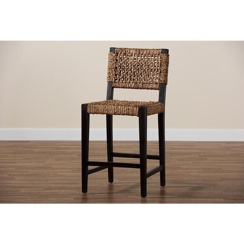 Baxton Studio Alise Modern Bohemian Counter Stool