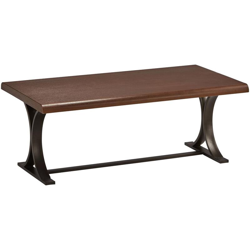 Hamburg Contemporary Contemporary MDF/Metal Coffee Table