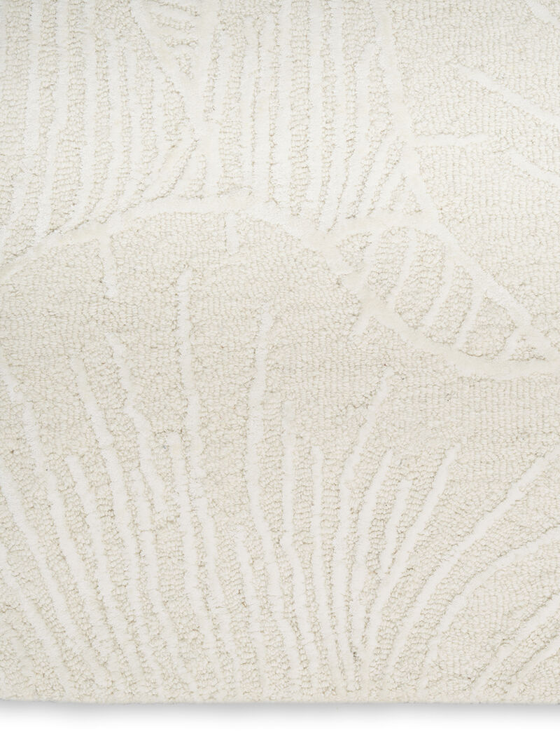 Avra AVR01 Ivory 5'3" x 7'3" Rug image number 3