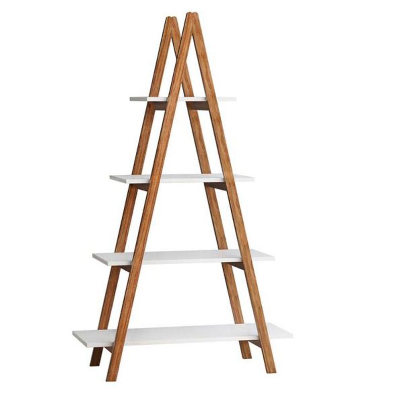 A-Frame Ladder Bookshelf for Display & Storage