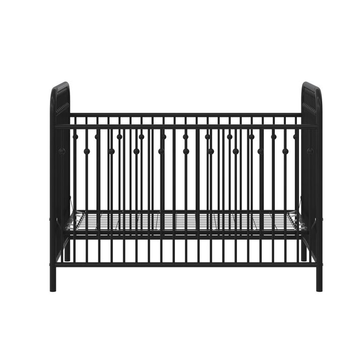 Little Seeds Monarch Hill Ivy Metal Baby Crib, Off White
