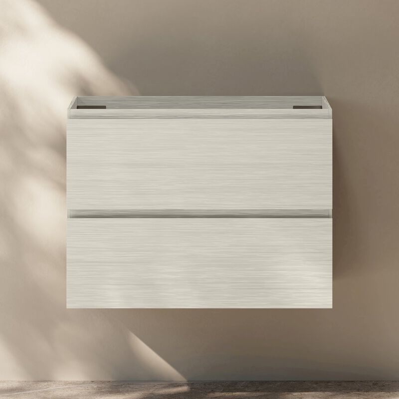 Liberte 30" Wall-Mounted Bathroom Vanity Cabinet without Top in White Oak image number 5