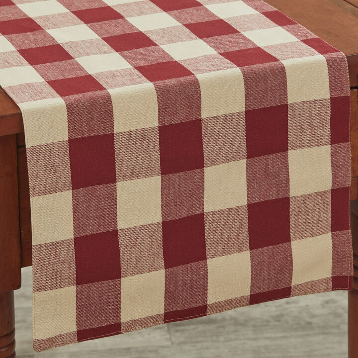 Park Designs Buffalo Check Backed Table Runner