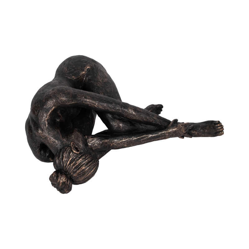 16" Resting Ballerina, Bronze image number 5