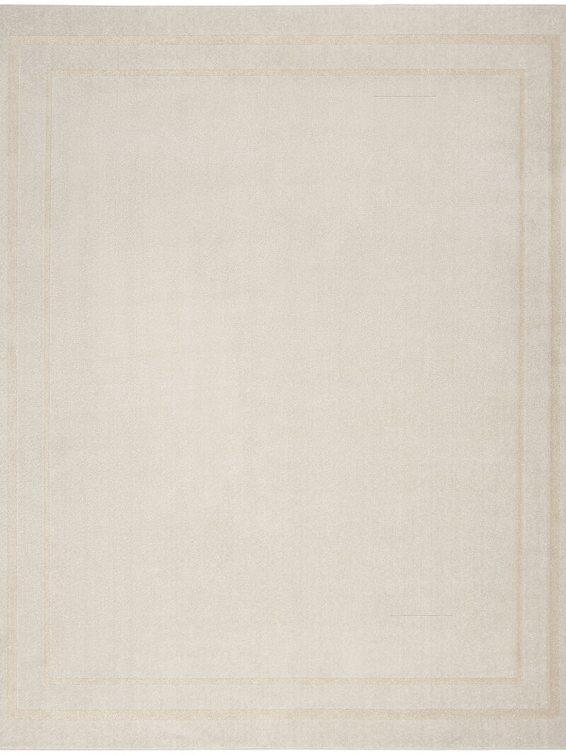 Nourison Essentials NRE02 Ivory/Gold 7' x 10' Rug