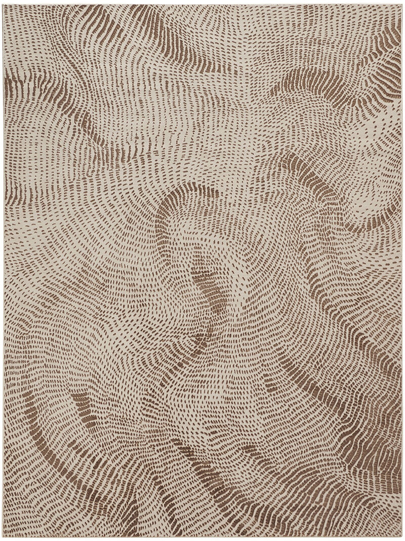 Central Park West CEP01 Beige/Brown 9' x 12' Rug