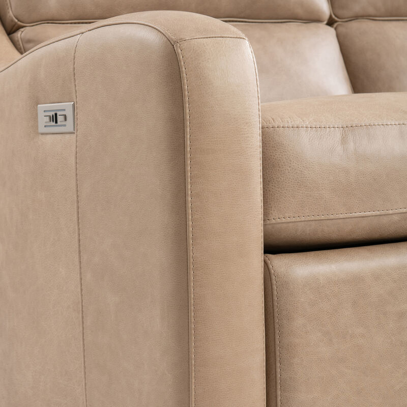 Ventura Leather Power Motion Sofa image number 7