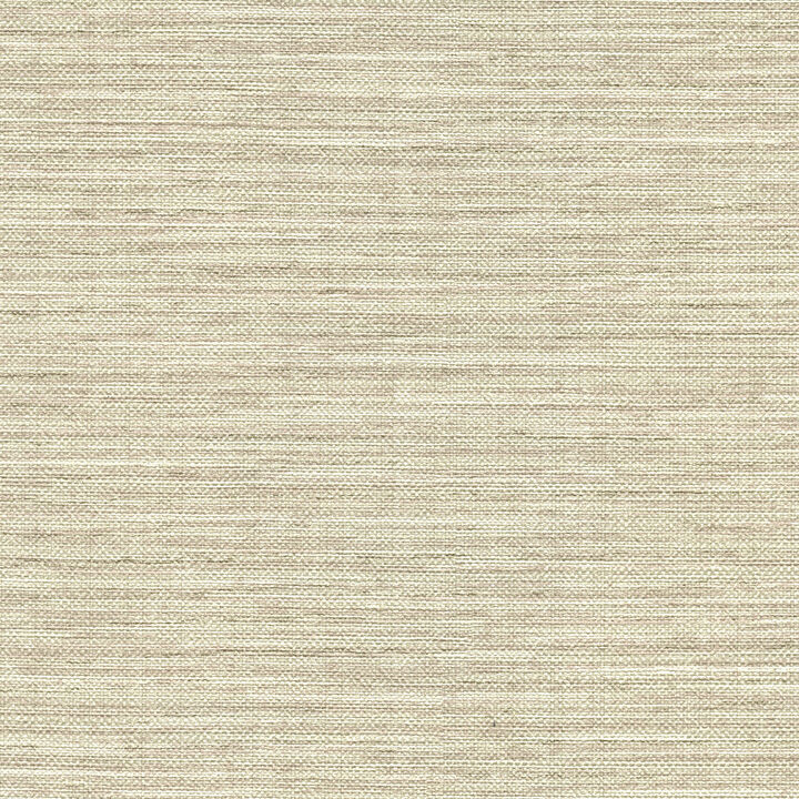 Bay Ridge Taupe Faux Grasscloth Wallpaper