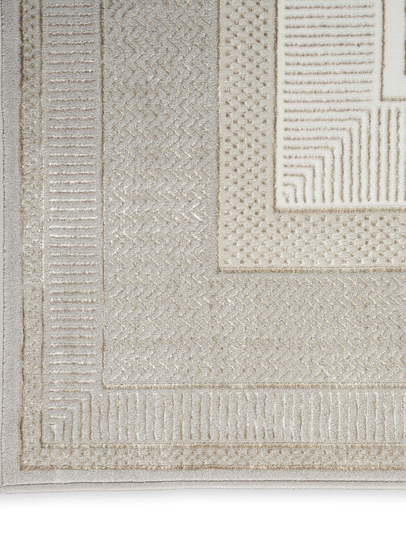 Glitz GLZ07 Ivory 9' x 12' Rug