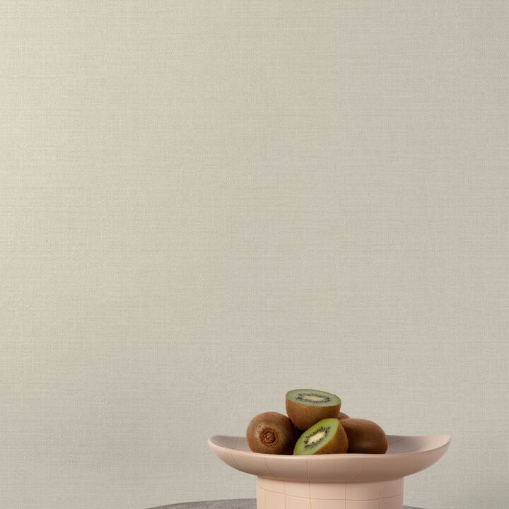 Structured Walls Textile Plain Beige Wallpaper A84919